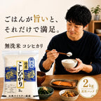 コシヒカリ 真空パック 2kg